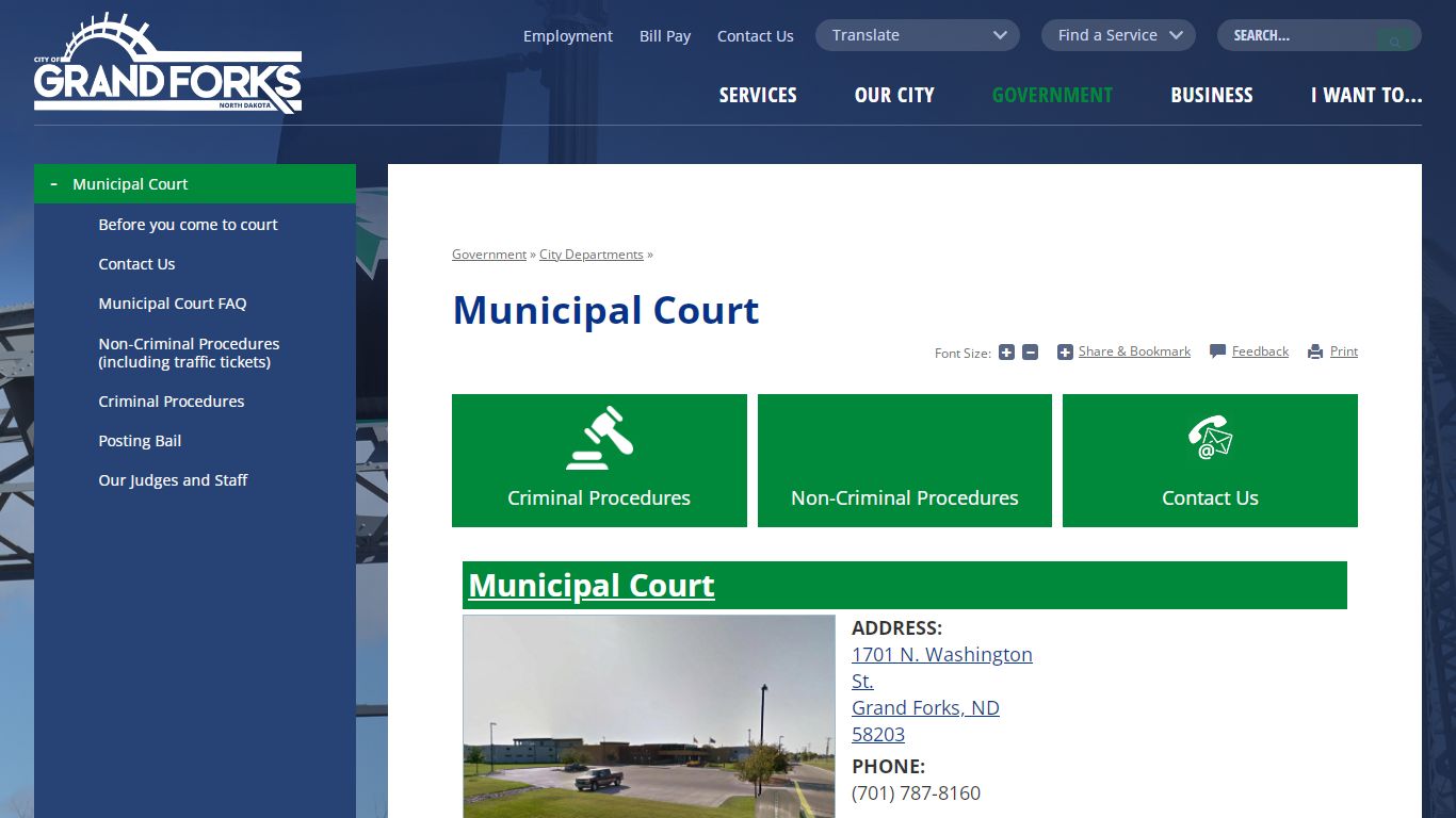 Municipal Court | City of Grand Forks, ND